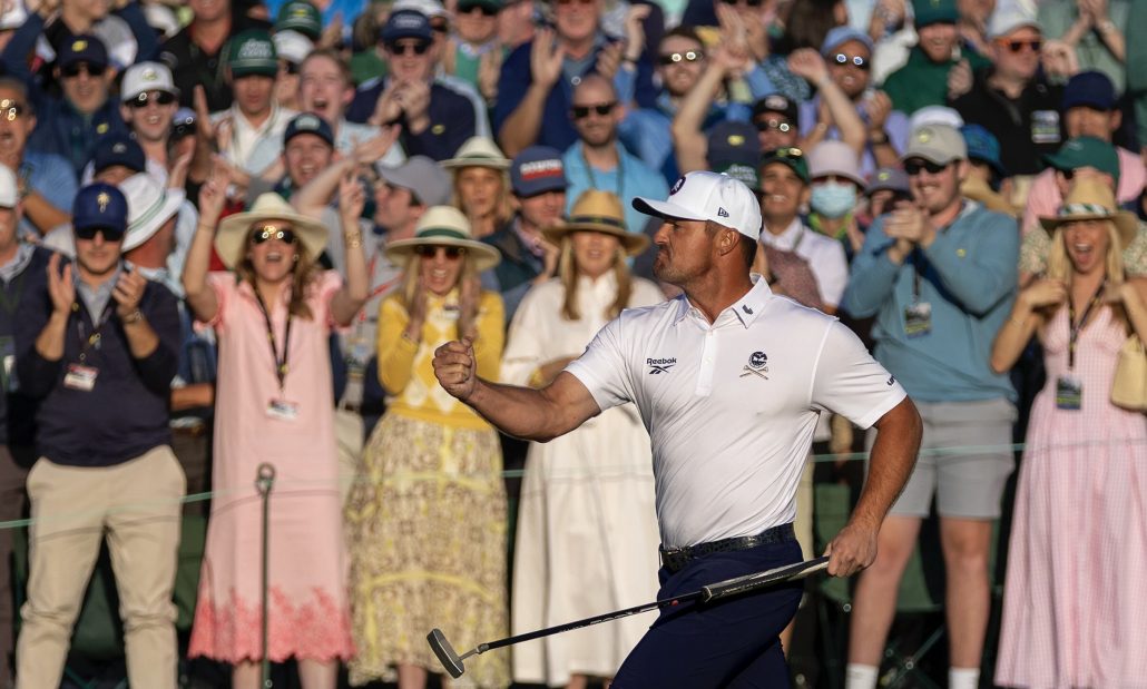 Bryson DeChambeau 12 Apr 2025 Kieran Cleeves/Augusta National/Getty Images