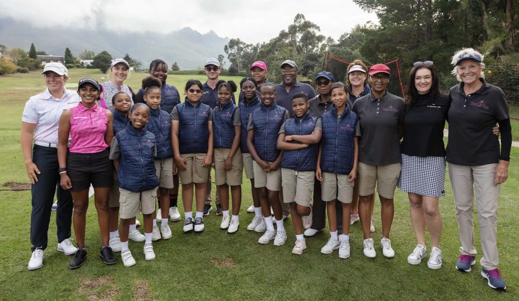 Sally Little and Imibala Golf Clinic 2025