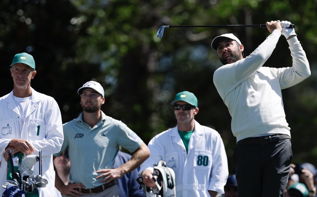 Scottie Scheffler 8 Apr 2025 Harry How Getty Images