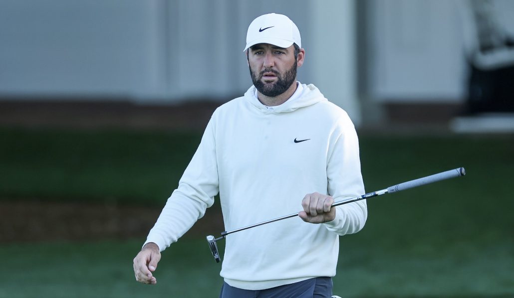 Scottie Scheffler putter 8 Apr 2025 Michael Reaves Getty Images