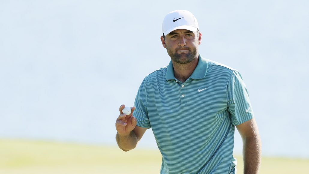 Scottie Scheffler 17 May ball Alex Slitz Getty Images