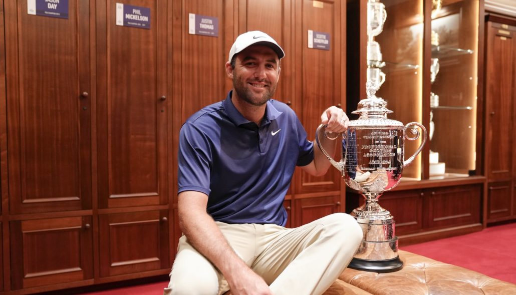 Scottie Scheffler changeroom 18 May 2025 Darren Carroll PGA of America