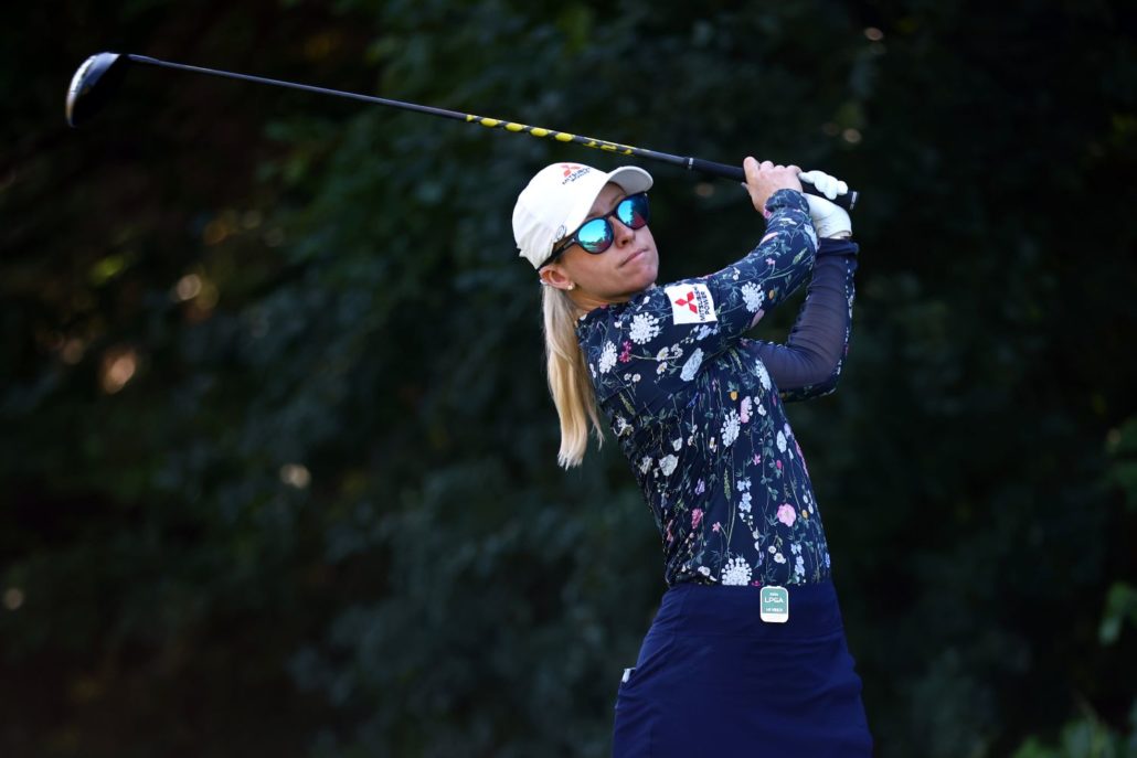 Ewart Shadoff shares LPGA FM Championship lead