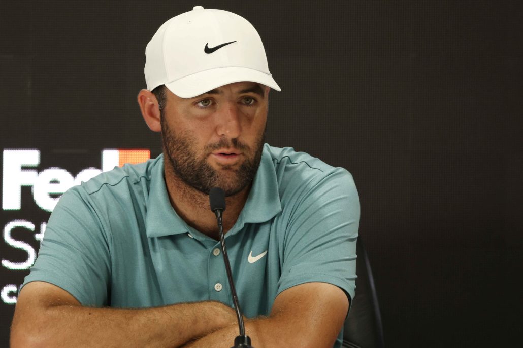Scottie Scheffler 7 Aug 25 FedExCup Playoffs Stacy Revere Getty Images