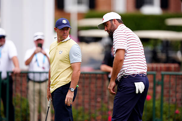 Scheffler, Mcilroy 28 Sept 25 Mike Egerton PA Images Getty Images