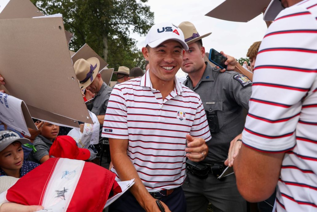 Morikawa won't take blame for rude Ryder Cup fans