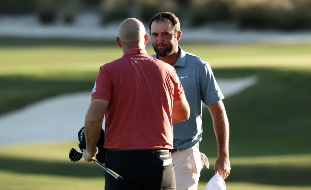 Sepp Straka Scottie Scheffler 6 Dec 2025 Jared C Tilton Getty Images